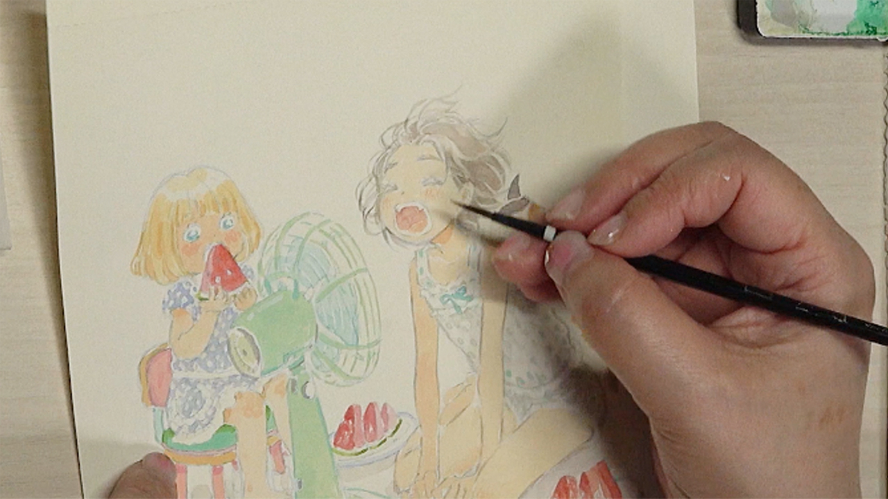 『浦沢直樹の漫勉neo』11/22(土)新作放送「羽海野チカ」03