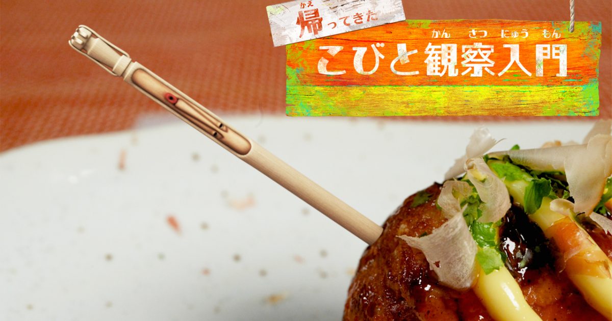 帰ってきた こびと観察入門 ナニワタコヨウジン編｜制作実績一覧｜株式